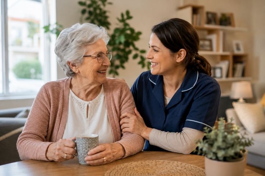 Personnes âgées : vivre chez soi plus longtemps avec l'aide à la personne